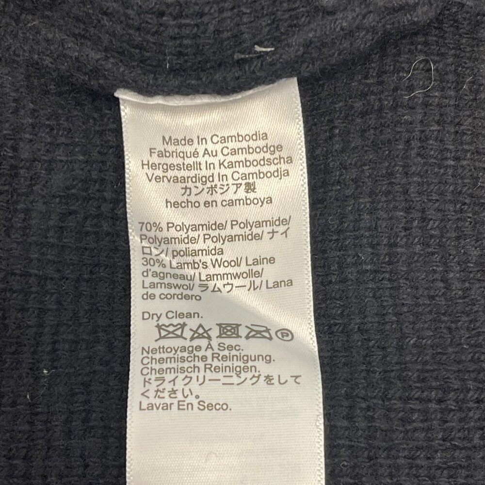 J. Crew Full-Zip Flight Crew Sweater in Black - XL - NWT - Picture 6 of 6